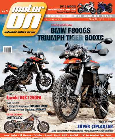 Motoron issue Ekim 2011