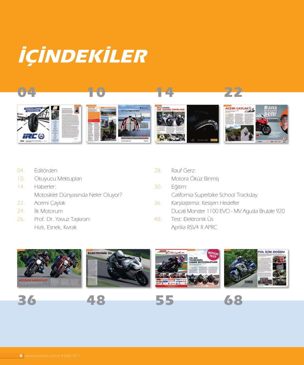 Motoron Preview Pages