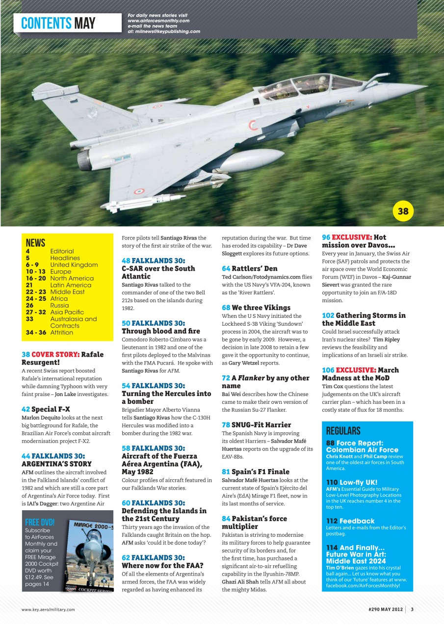 AirForces Monthly Preview Pages