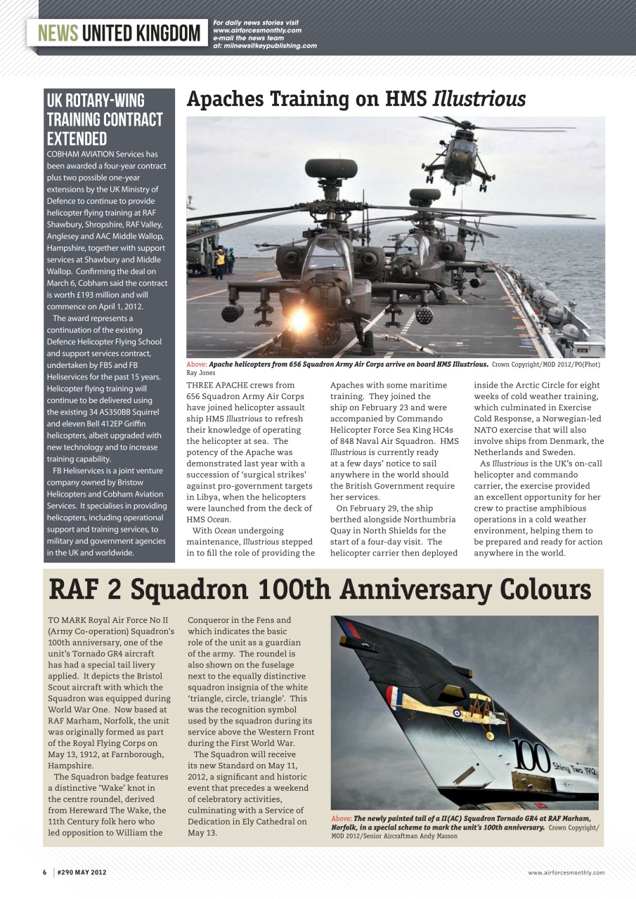 AirForces Monthly Preview Pages