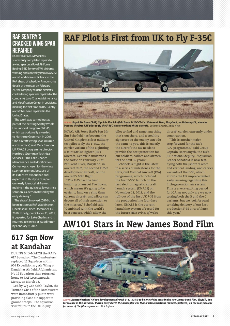 AirForces Monthly Preview Pages
