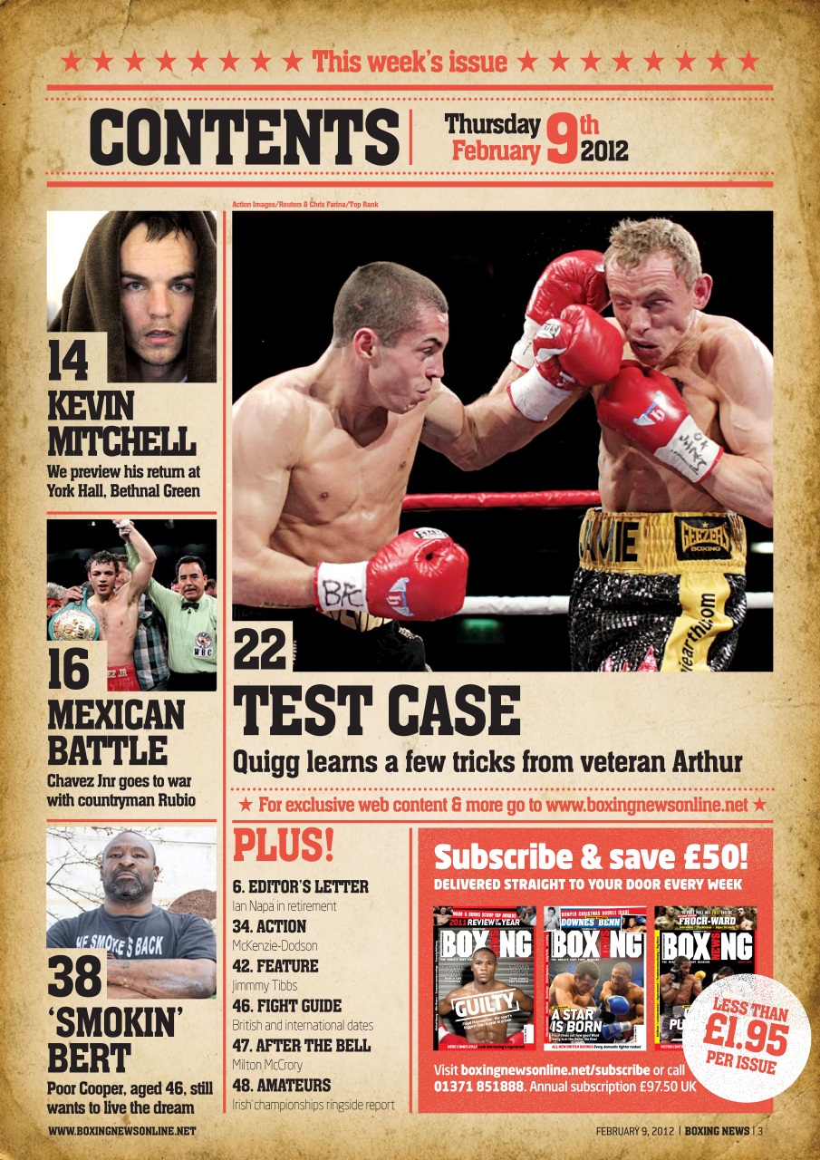 Boxing News Preview Pages