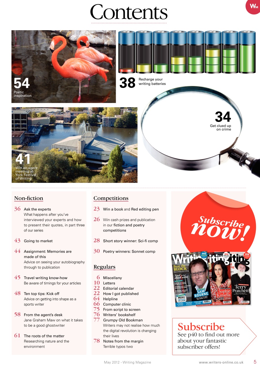 Writing Magazine Preview Pages