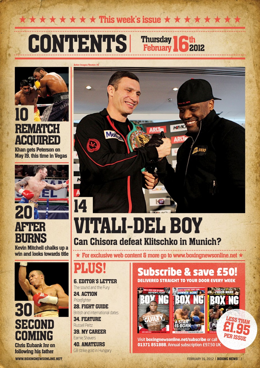 Boxing News Preview Pages