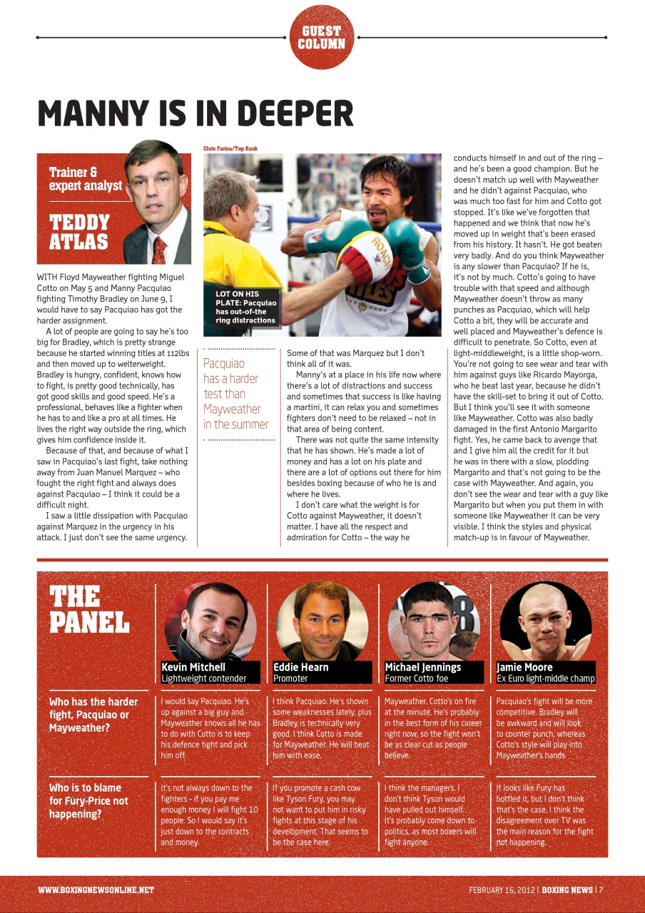 Boxing News Preview Pages