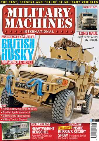 Military Machines International issue May 2012