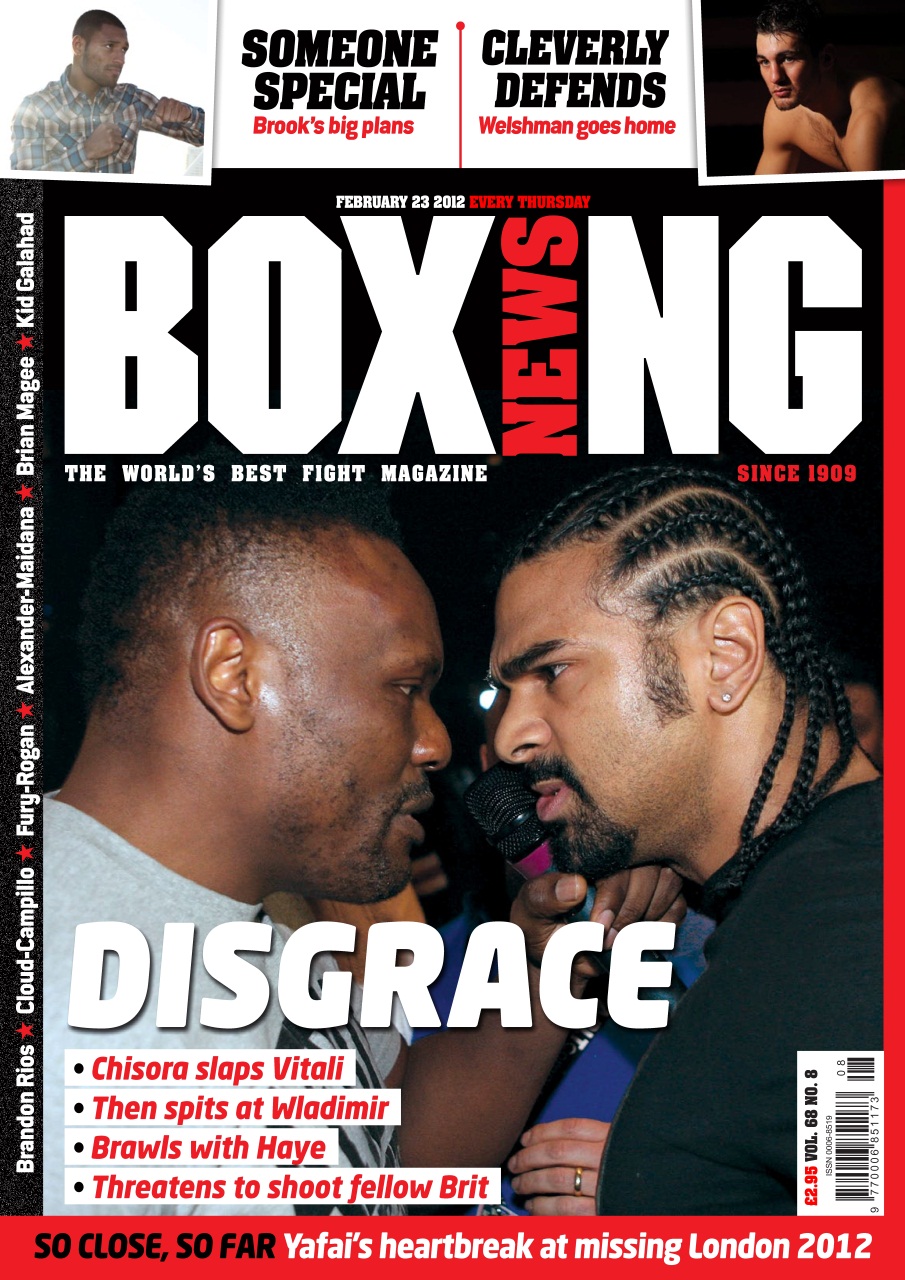 Boxing News Preview Pages