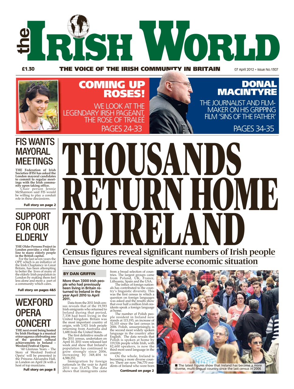 Irish World Preview Pages