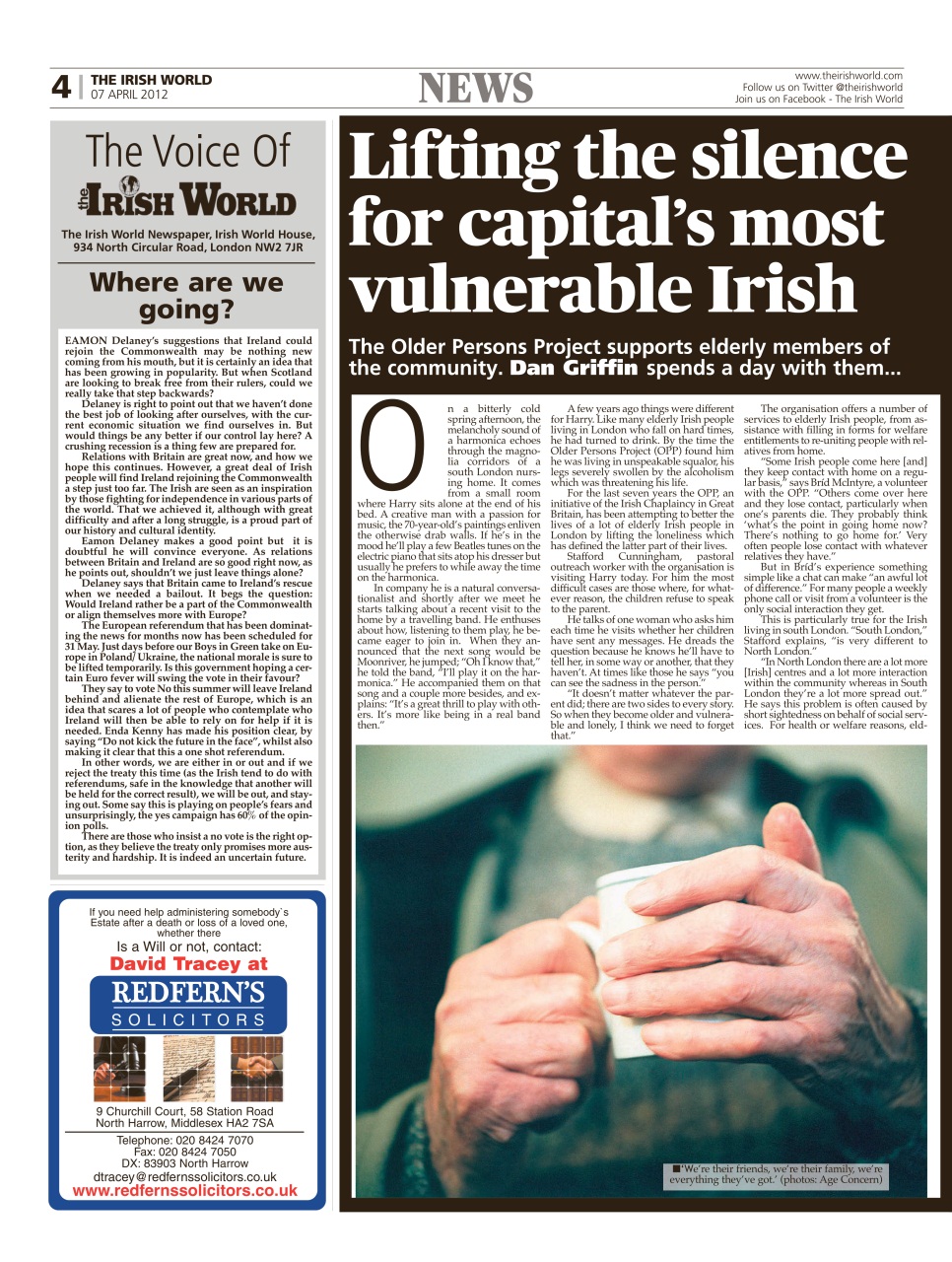 Irish World Preview Pages