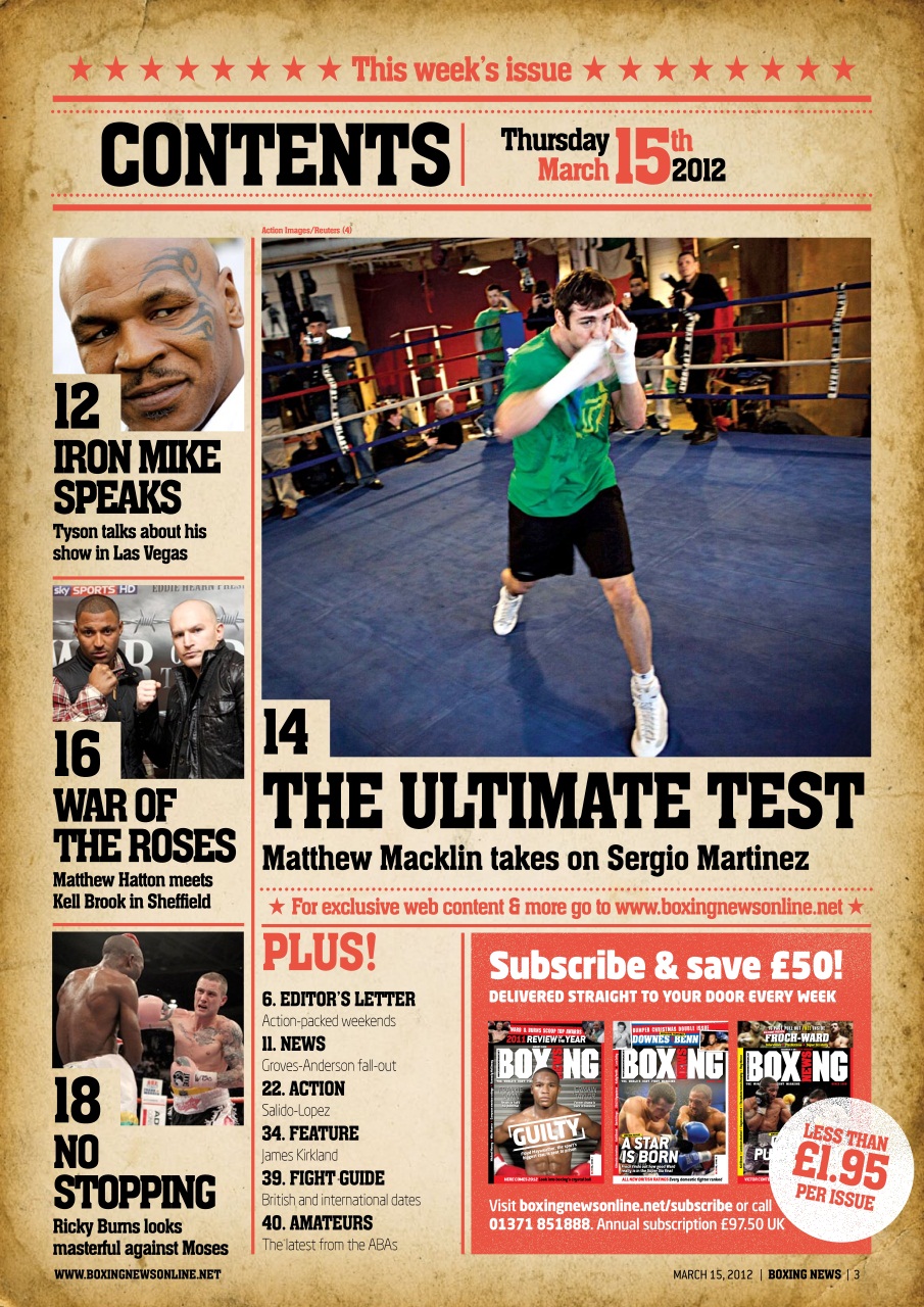 Boxing News Preview Pages