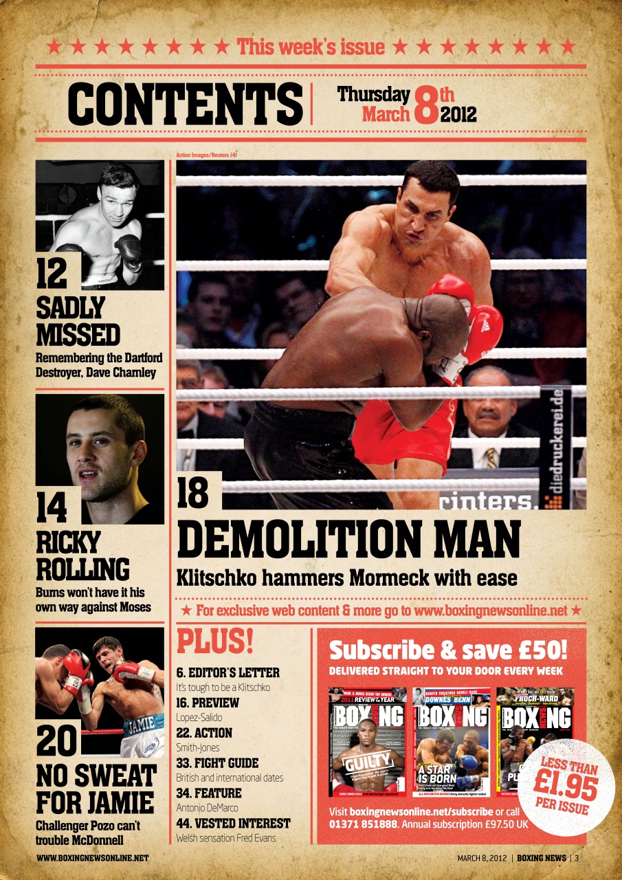 Boxing News Preview Pages
