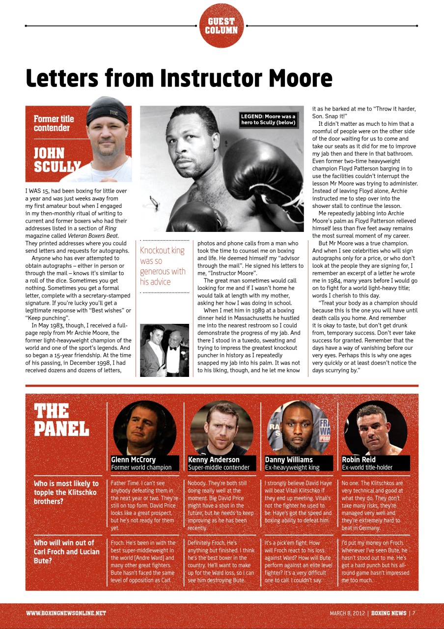 Boxing News Preview Pages