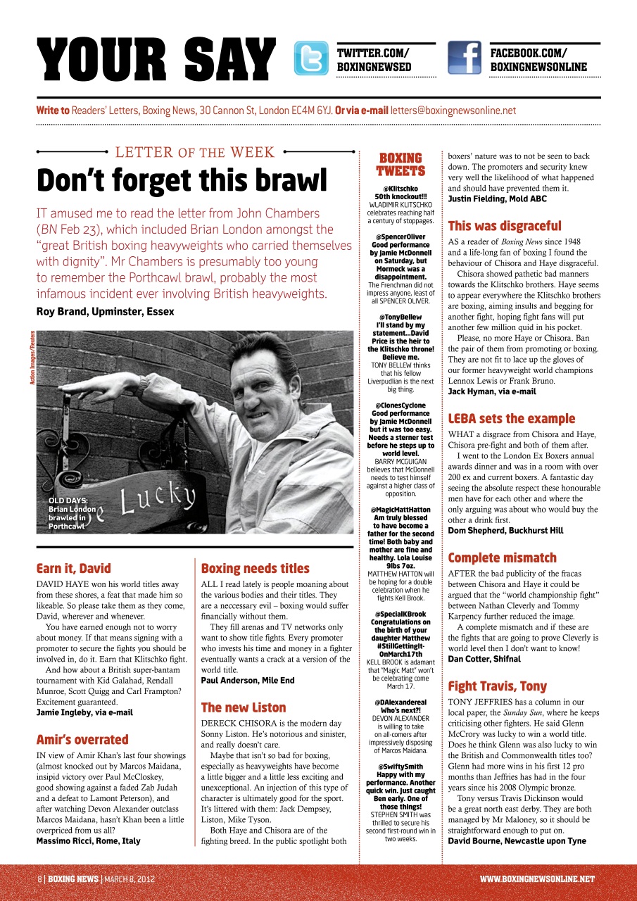 Boxing News Preview Pages
