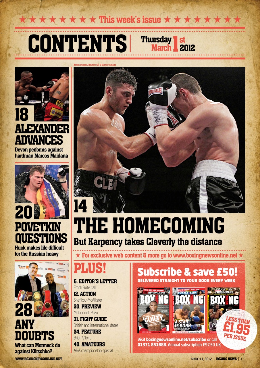 Boxing News Preview Pages