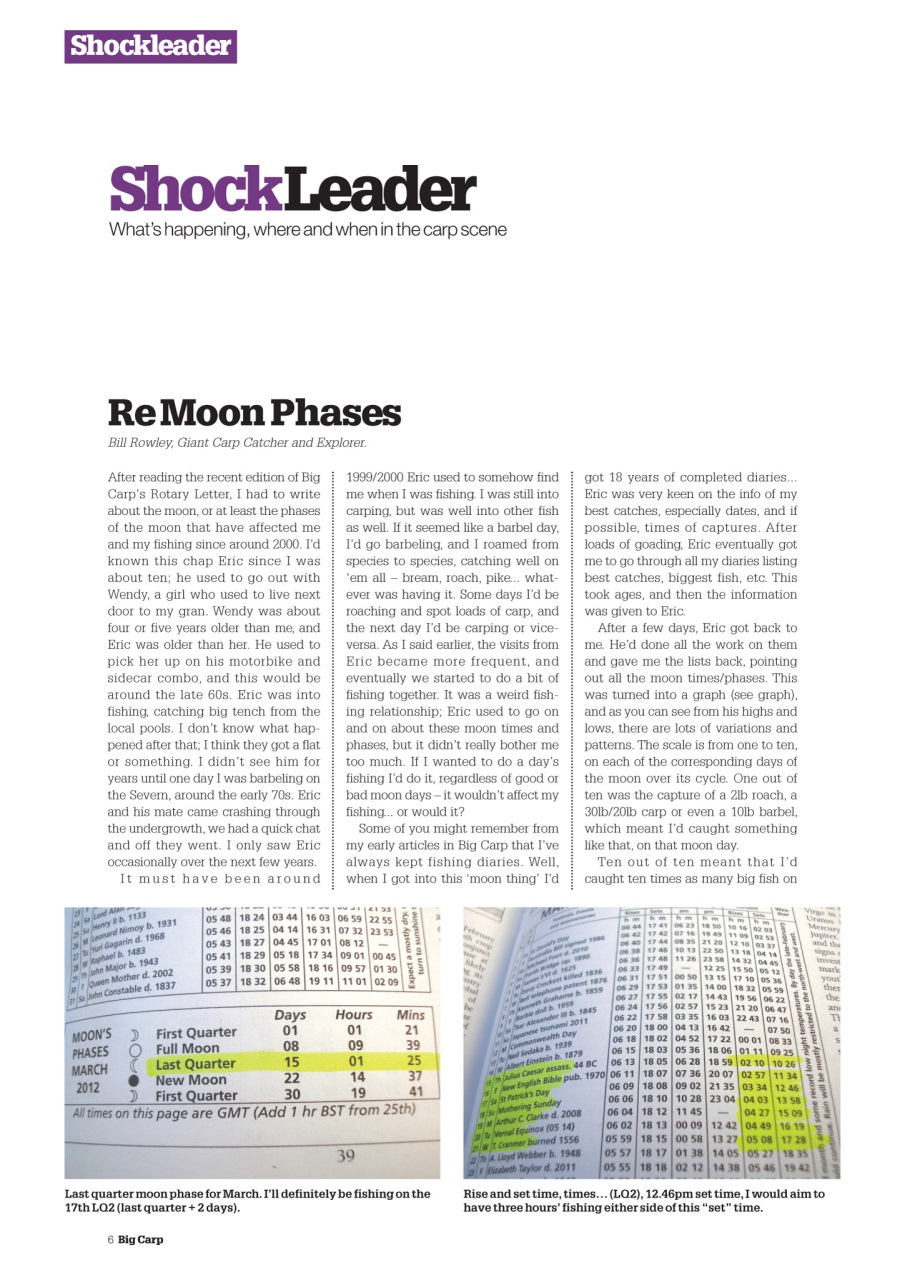 Big Carp Magazine Preview Pages