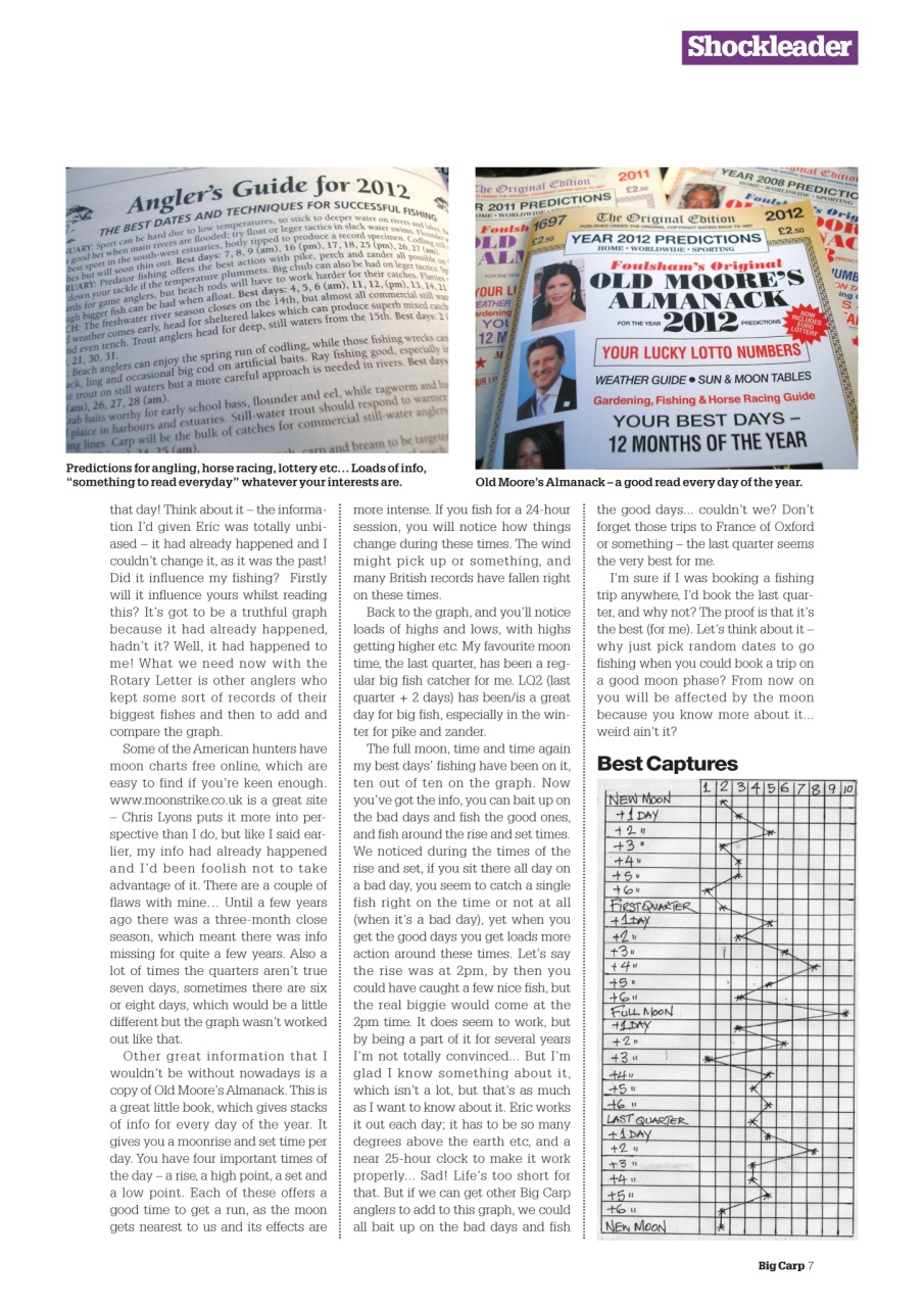 Big Carp Magazine Preview Pages