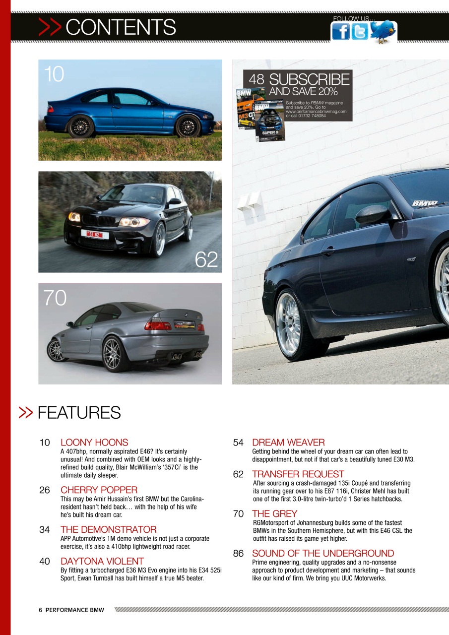 Performance BMW Preview Pages