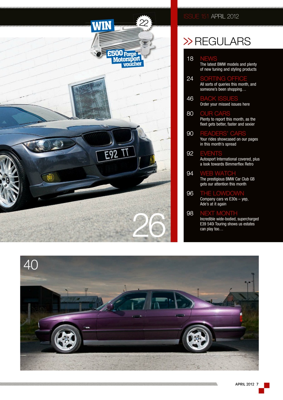 Performance BMW Preview Pages