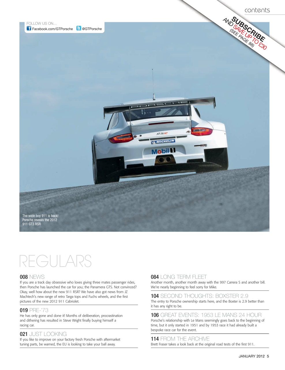 GT Porsche Preview Pages