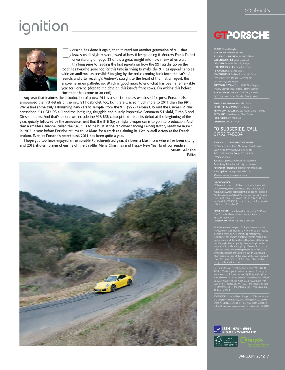 GT Porsche Preview Pages