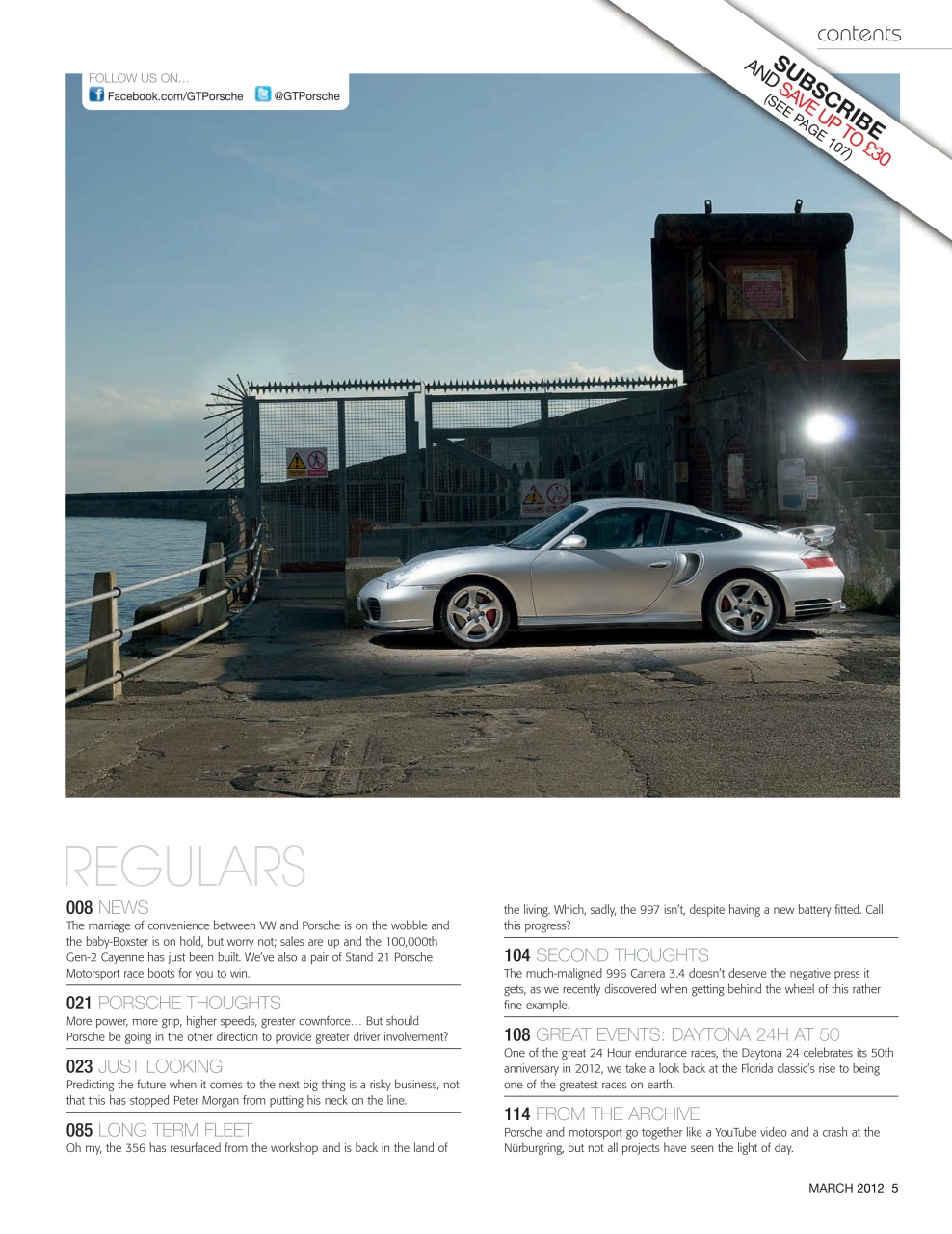 GT Porsche Preview Pages