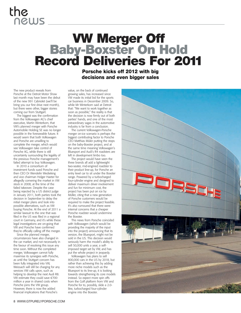 GT Porsche Preview Pages