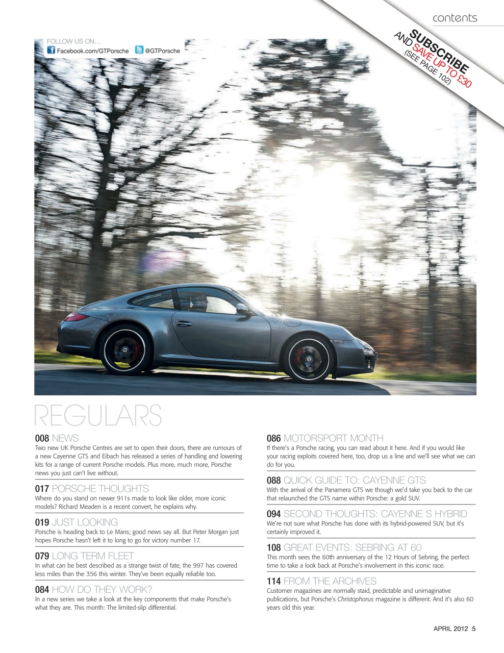 GT Porsche Preview Pages