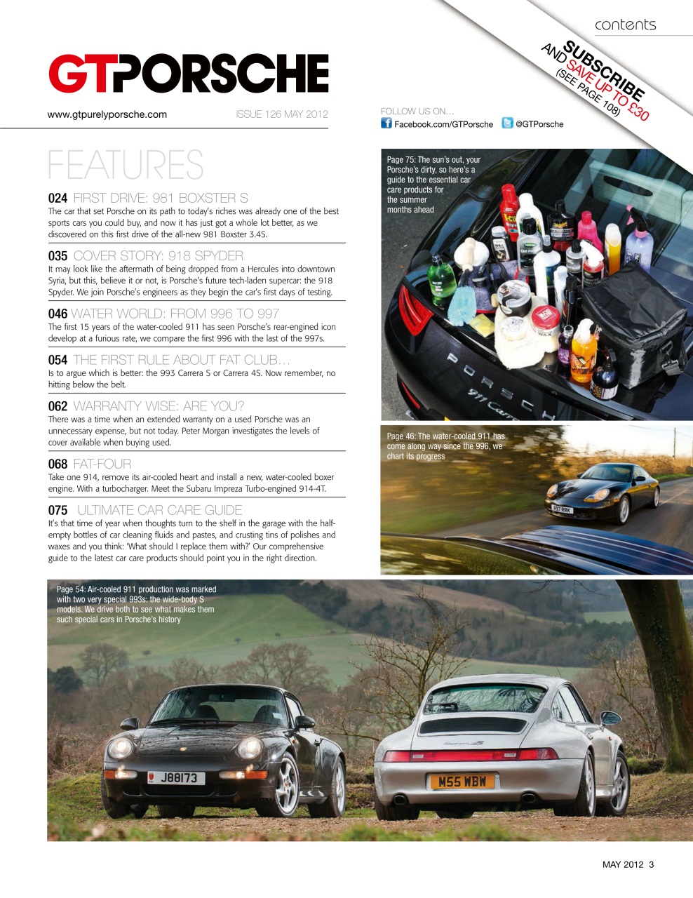 GT Porsche Preview Pages