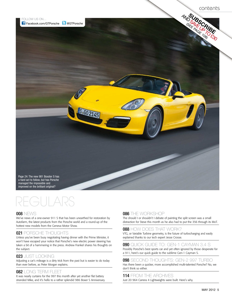 GT Porsche Preview Pages