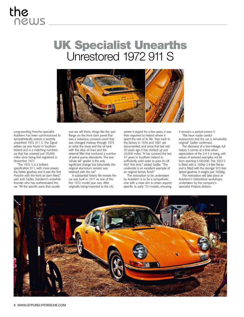 GT Porsche Preview Pages