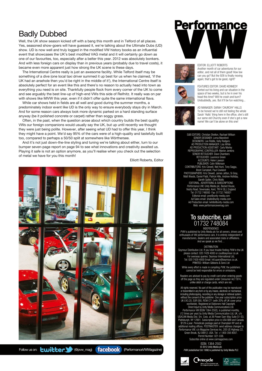 Performance VW Preview Pages