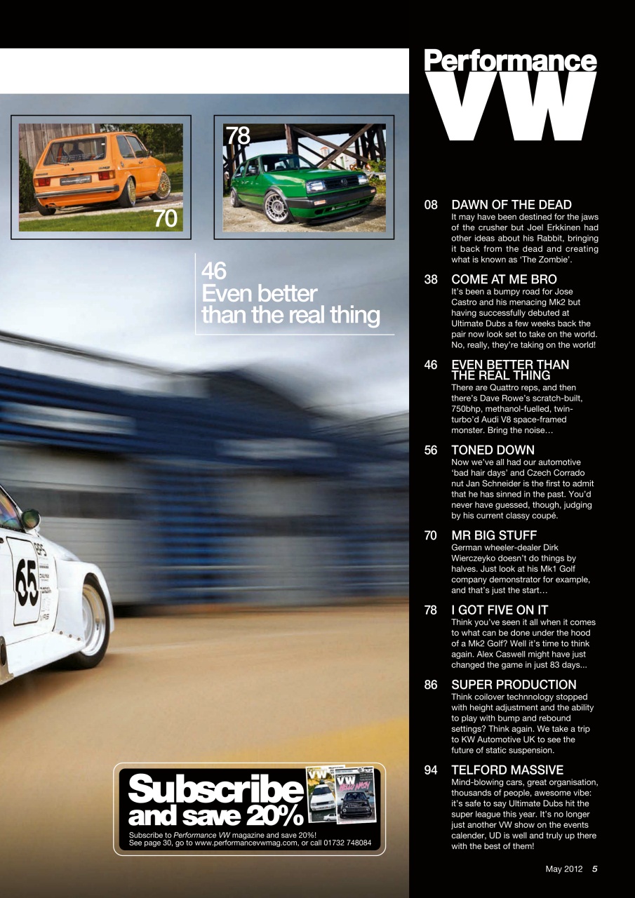 Performance VW Preview Pages