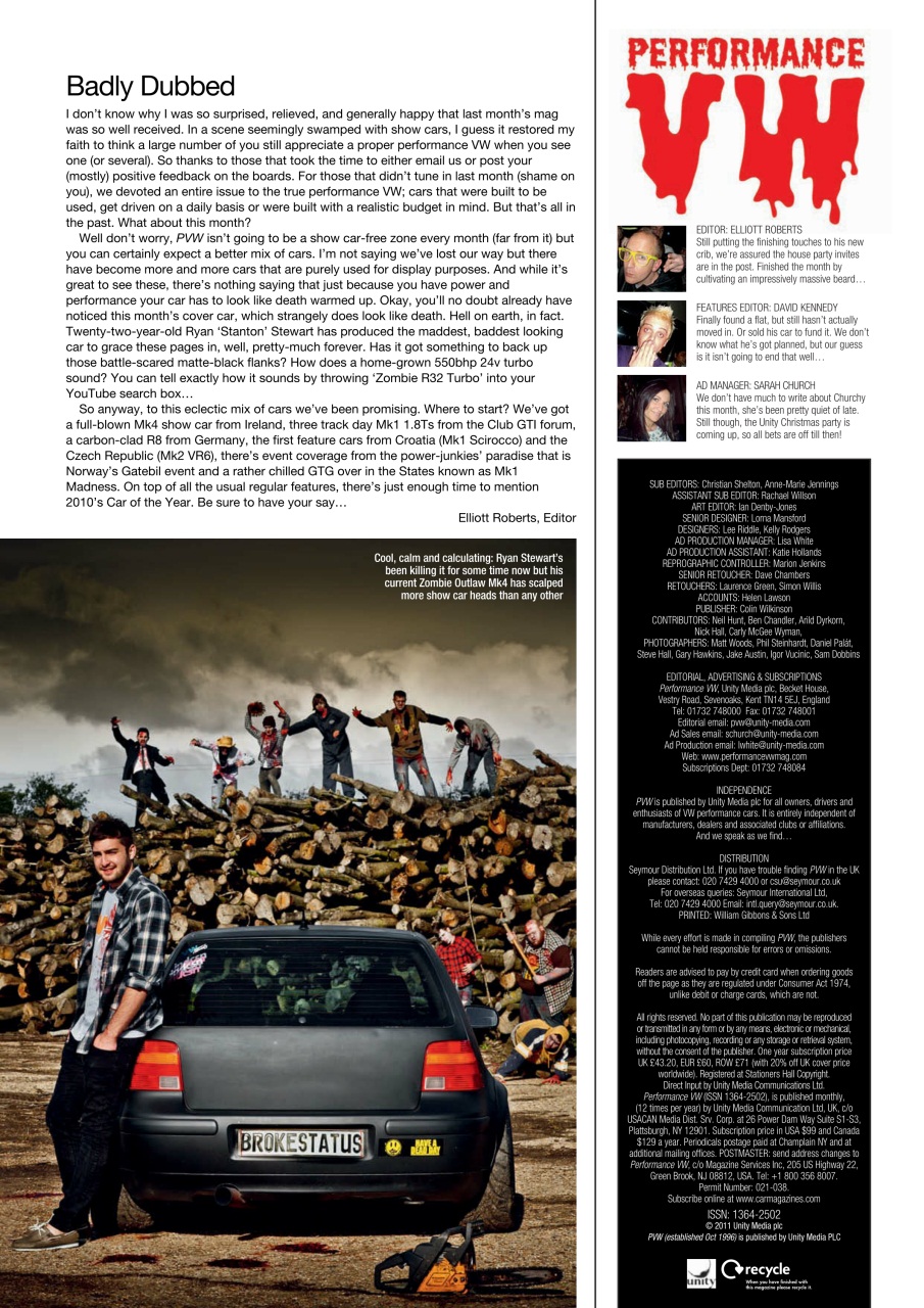 Performance VW Preview Pages