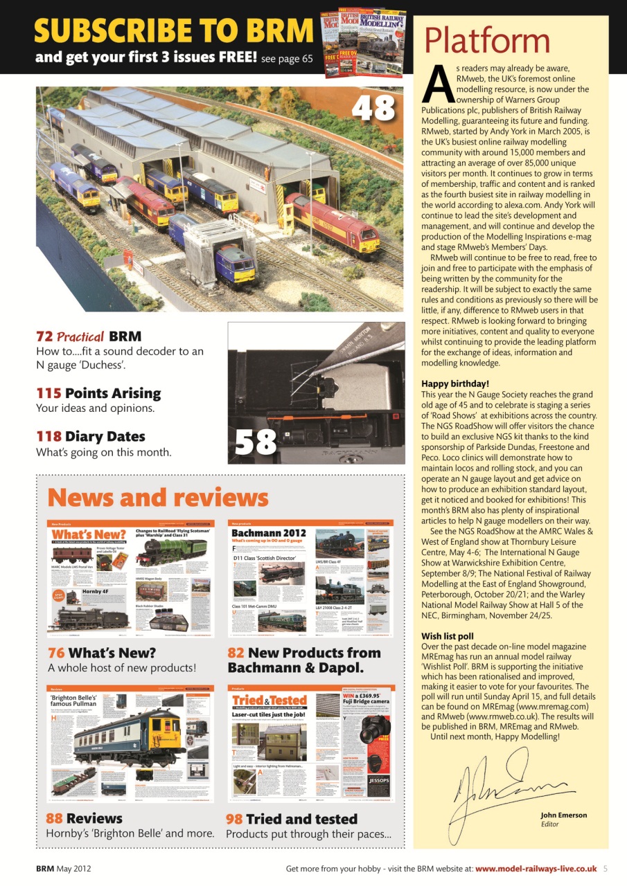 British Railway Modelling (BRM) Preview Pages