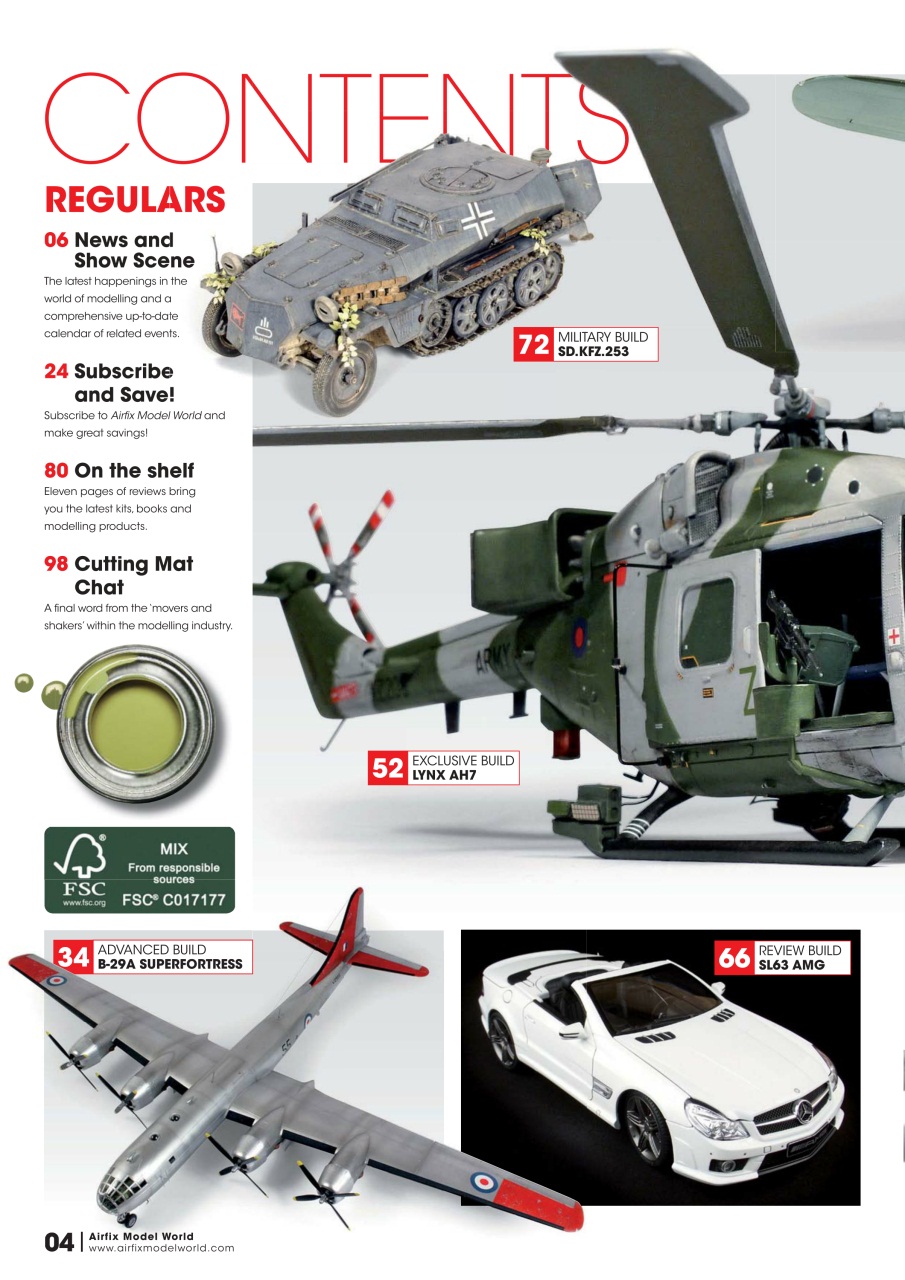 Airfix Model World Preview Pages