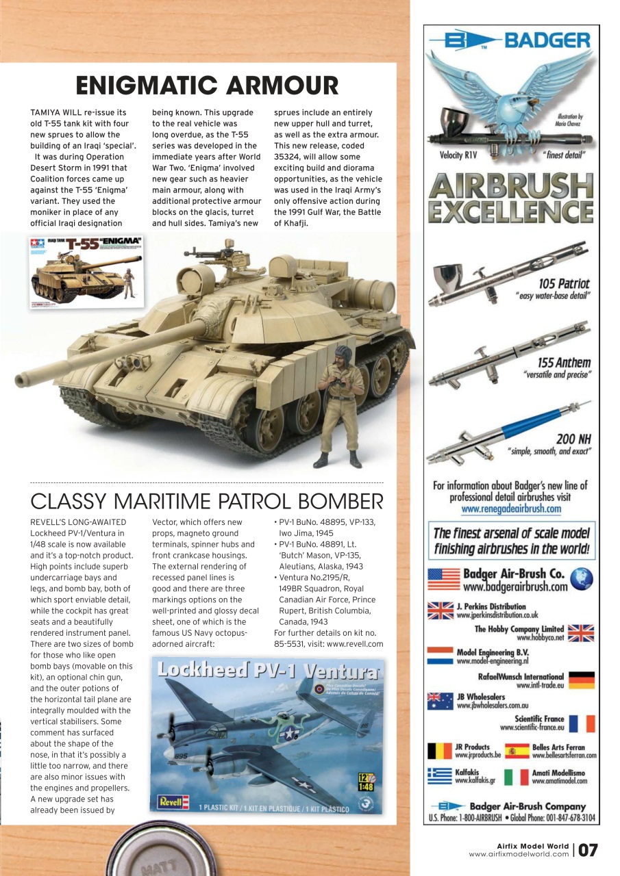 Airfix Model World Preview Pages