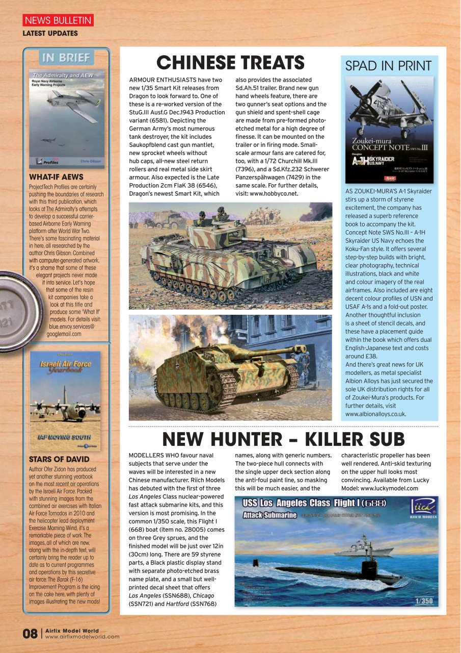 Airfix Model World Preview Pages