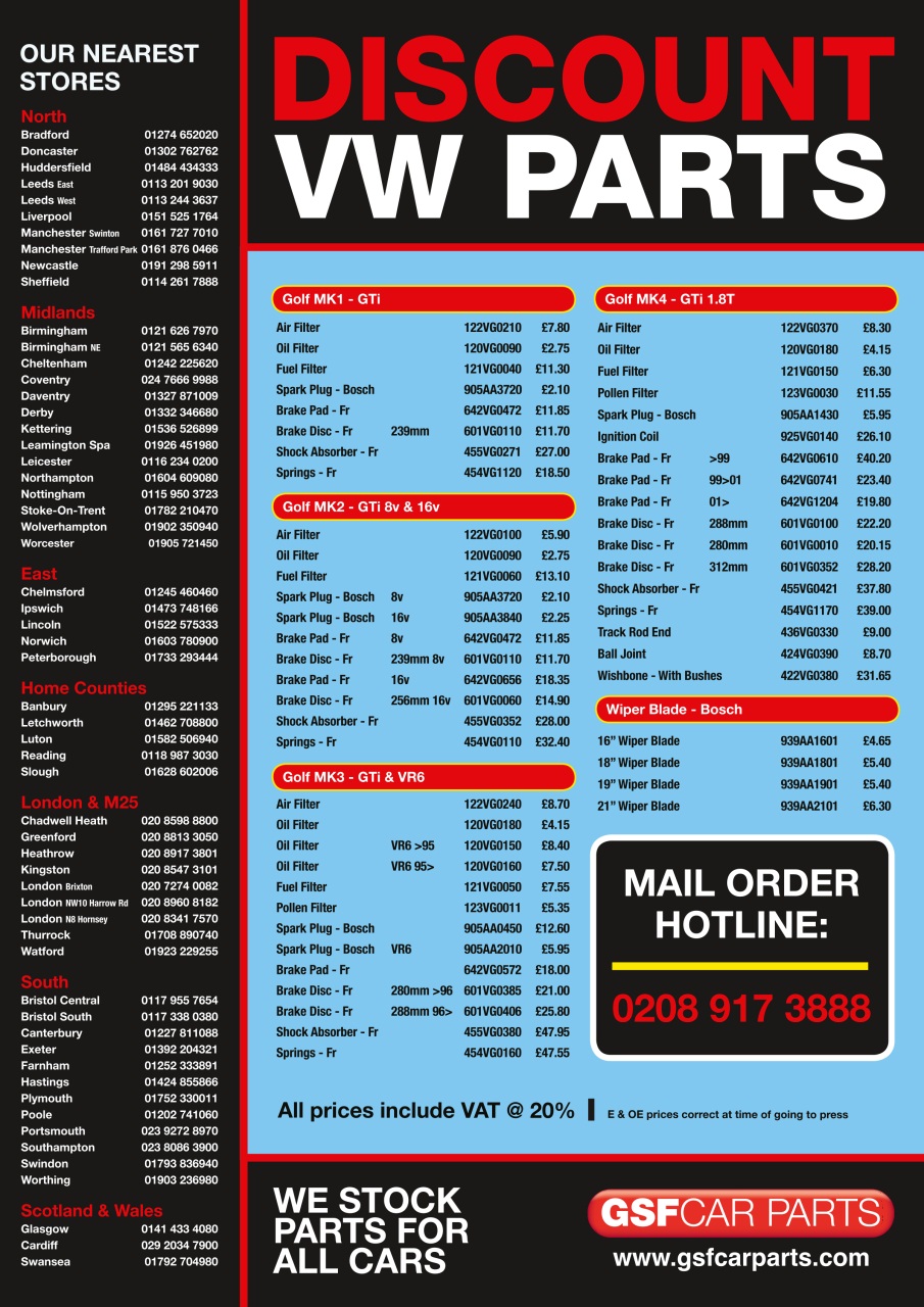 Performance VW Preview Pages