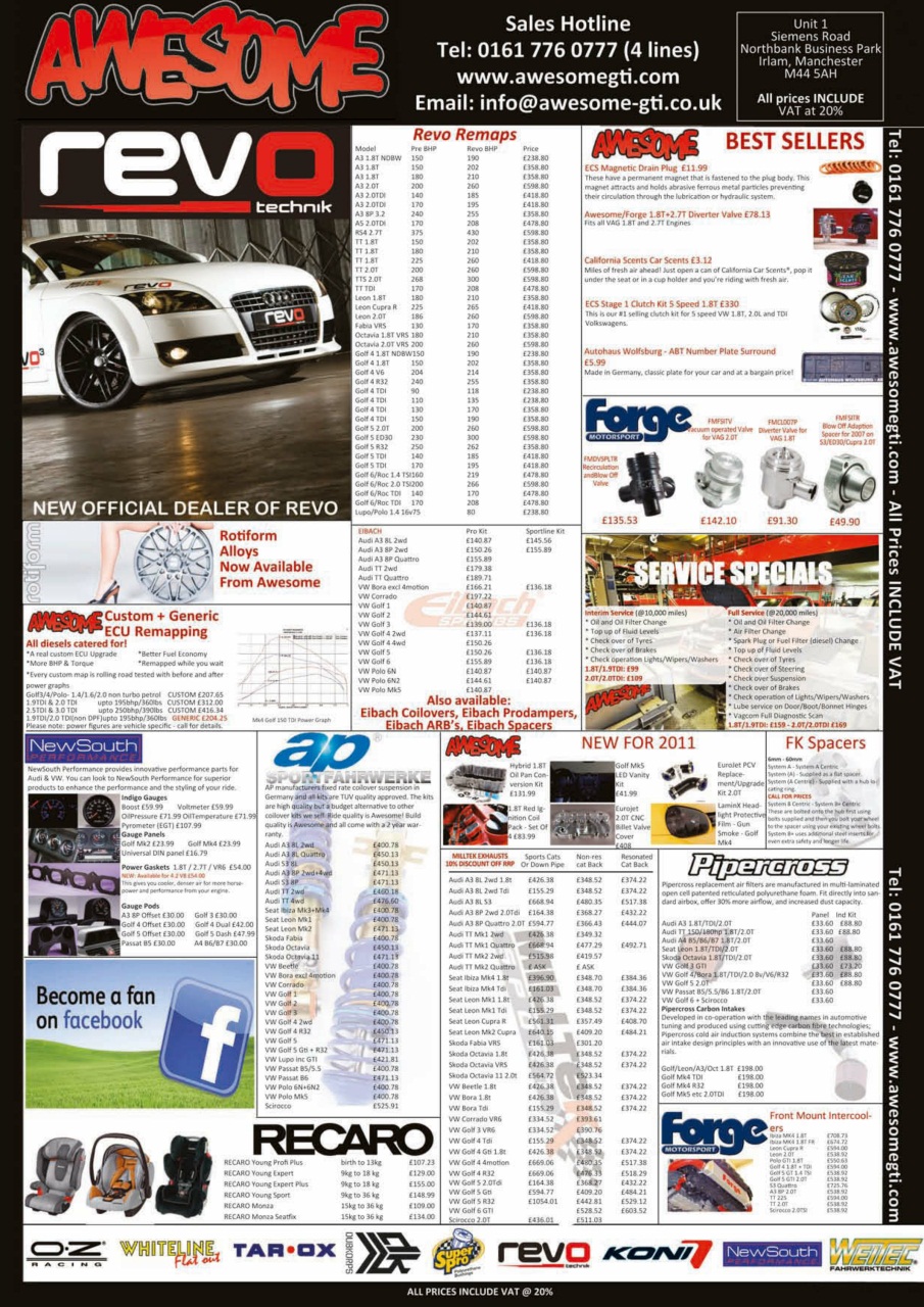 Performance VW Preview Pages