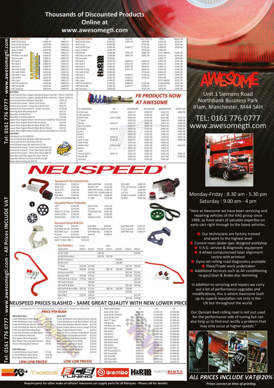Performance VW Preview Pages