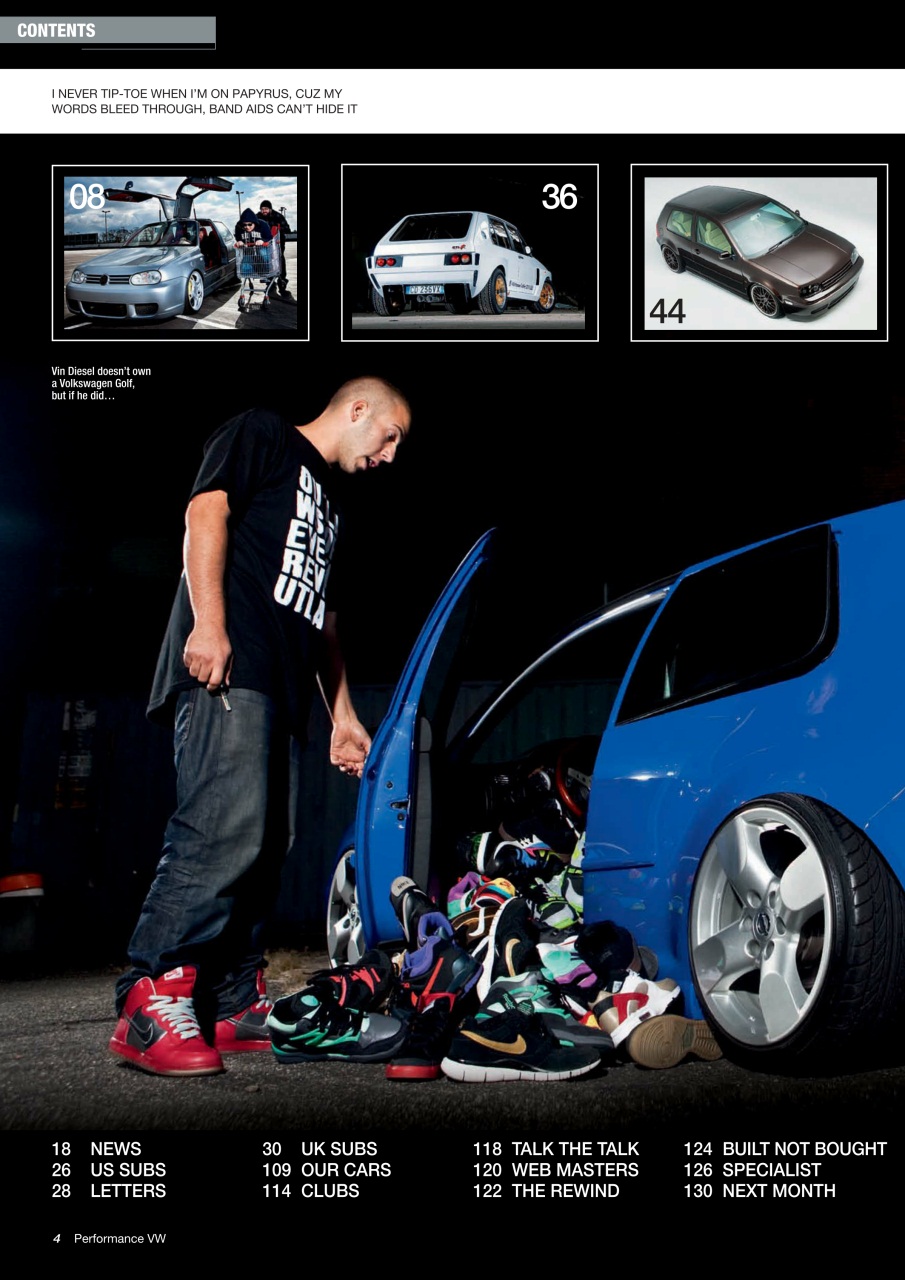 Performance VW Preview Pages