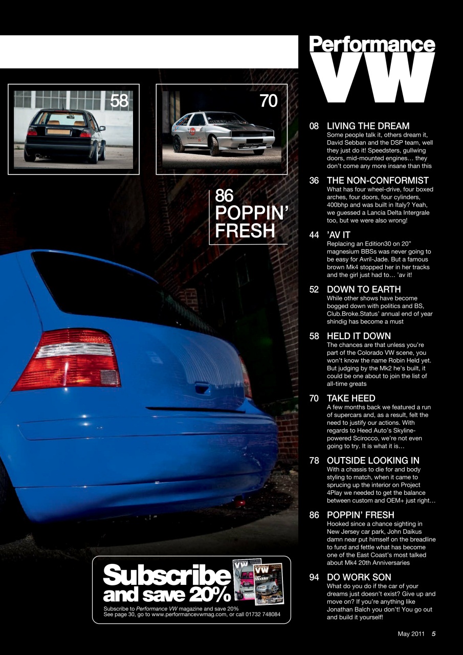 Performance VW Preview Pages
