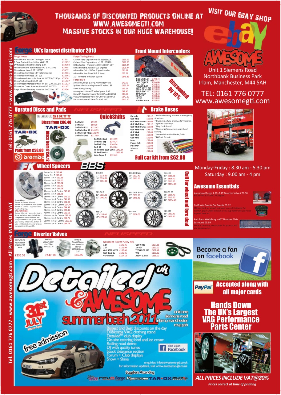 Performance VW Preview Pages