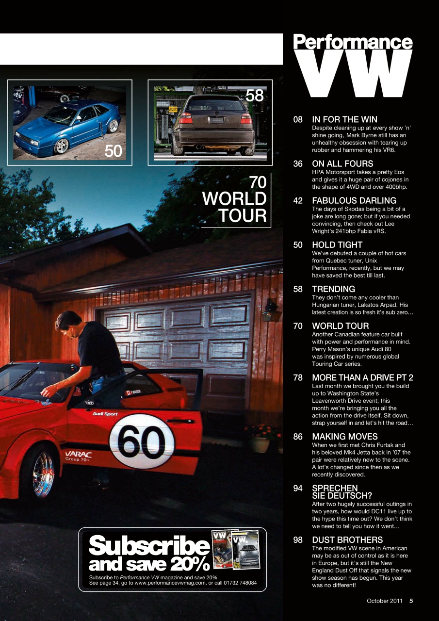 Performance VW Preview Pages