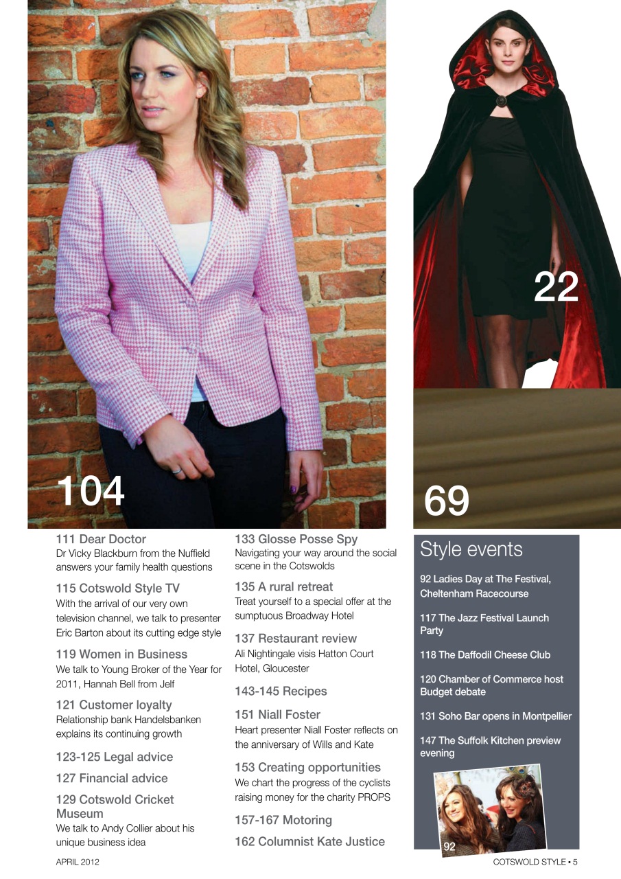 Cotswold Style Preview Pages