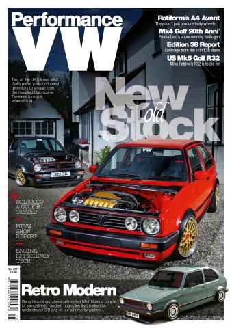 Performance VW issue November 2011