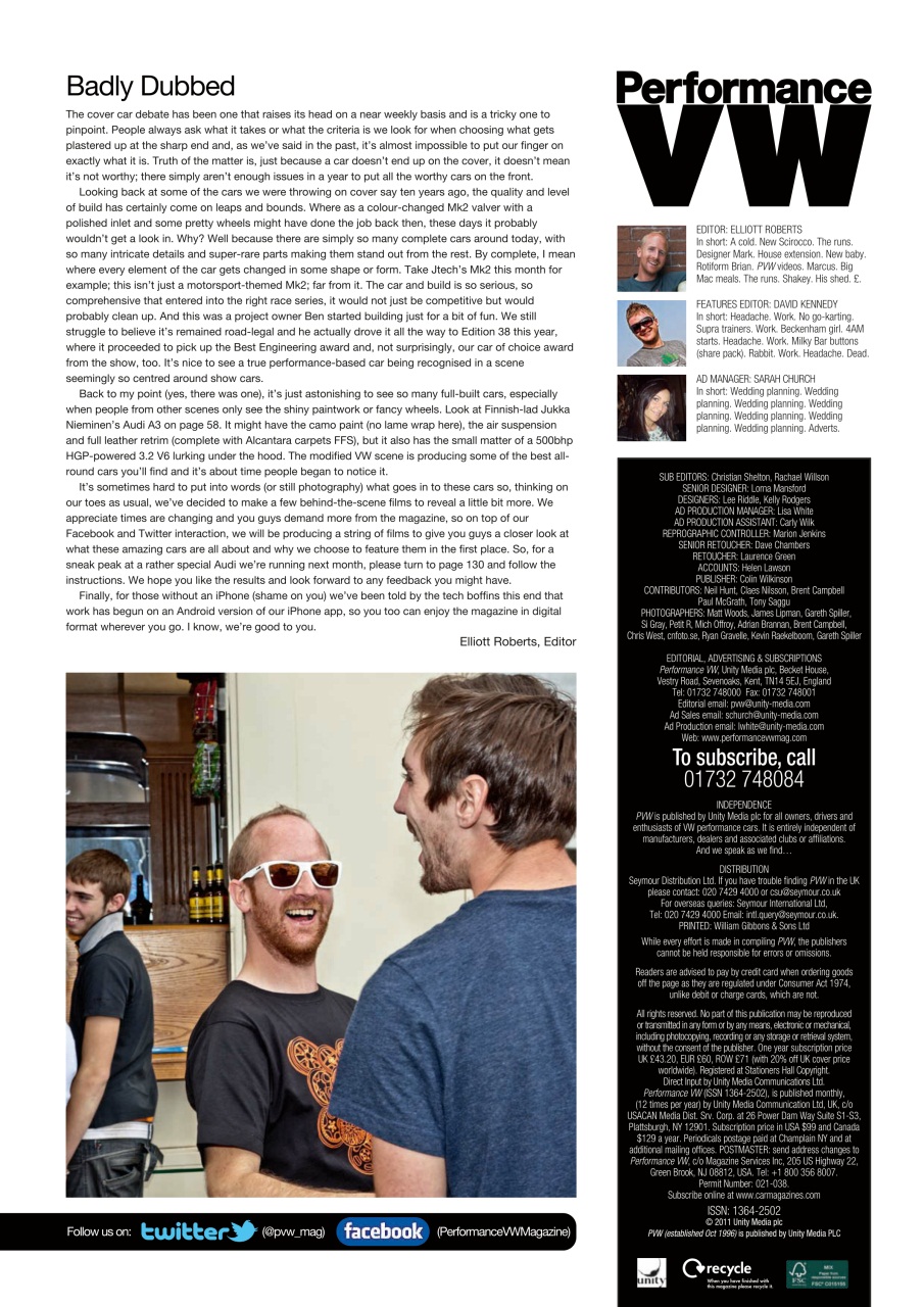 Performance VW Preview Pages