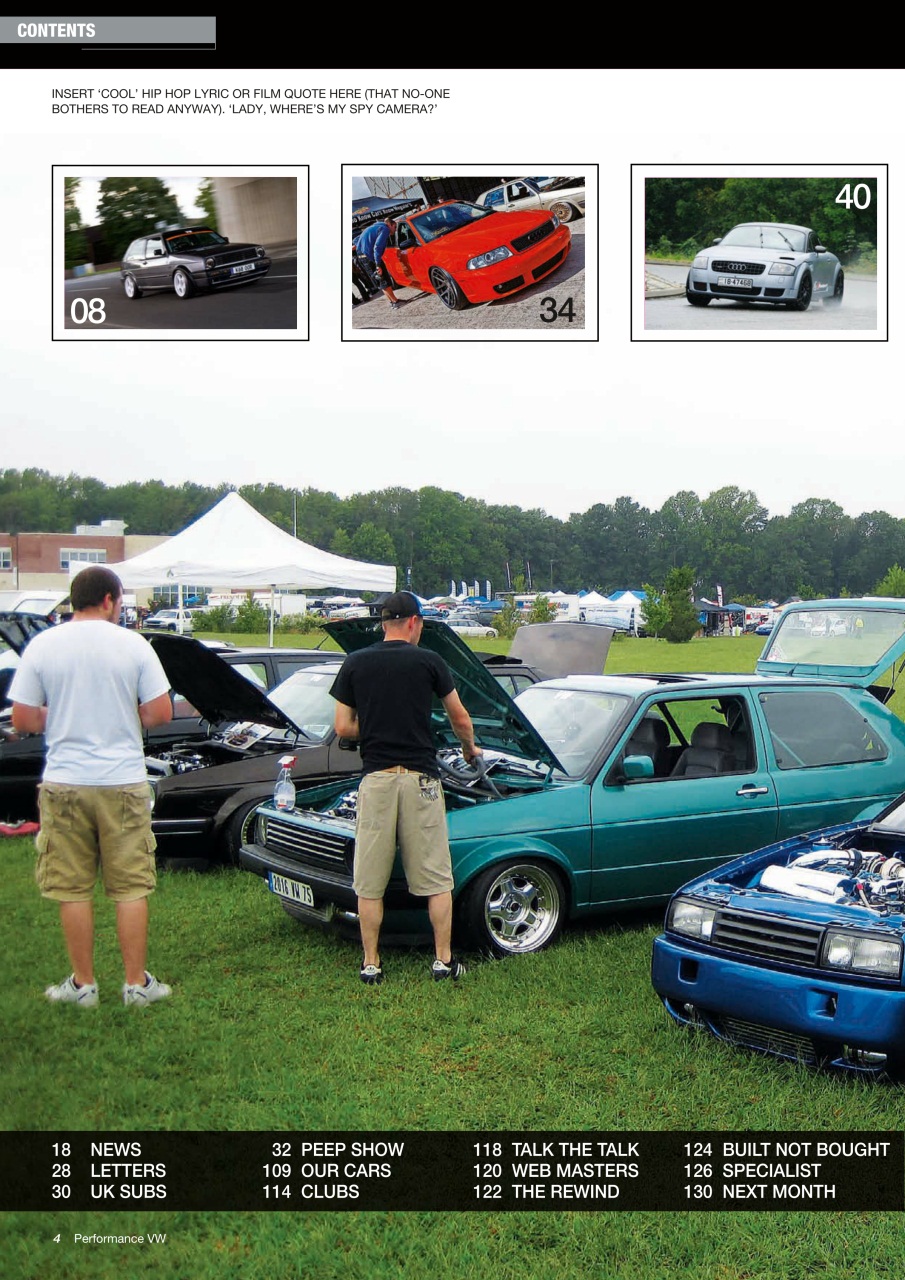 Performance VW Preview Pages