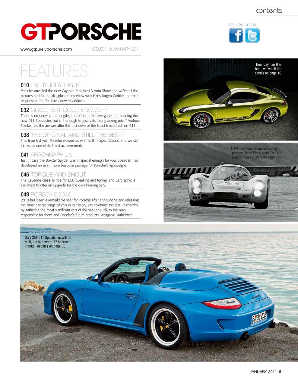 GT Porsche Preview Pages