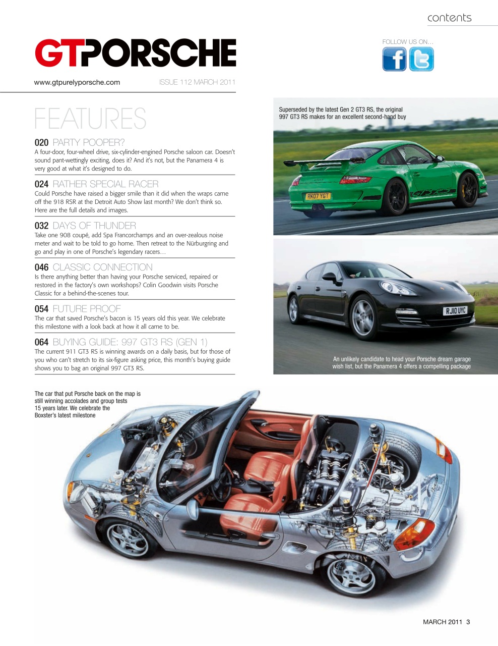 GT Porsche Preview Pages
